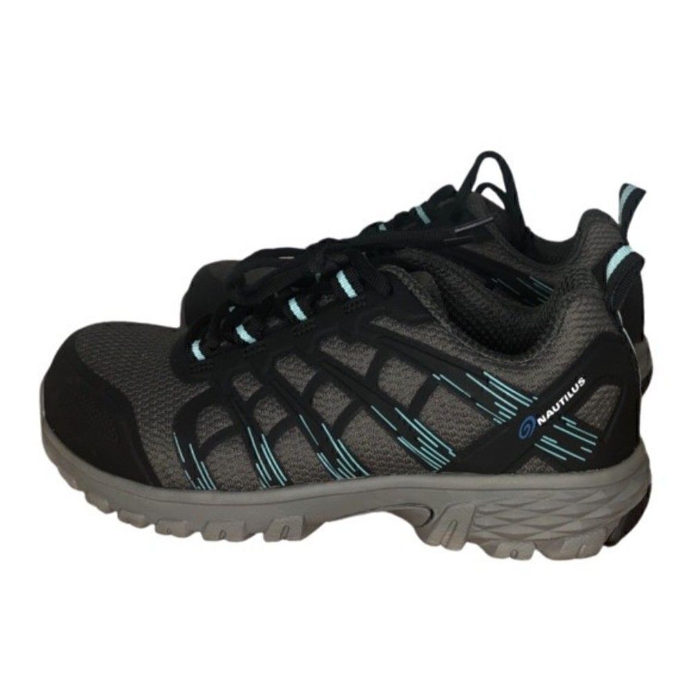 Nautilus Stratus N1951 Composite Toe Work Shoes, Women's Size 6.5 B, Black